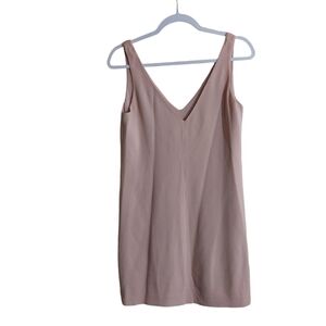 Theory Women's Mini Dress in Blush Pink